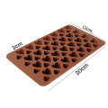 Mini Heart Silicone Chocolate Mold 56 Cavity. 