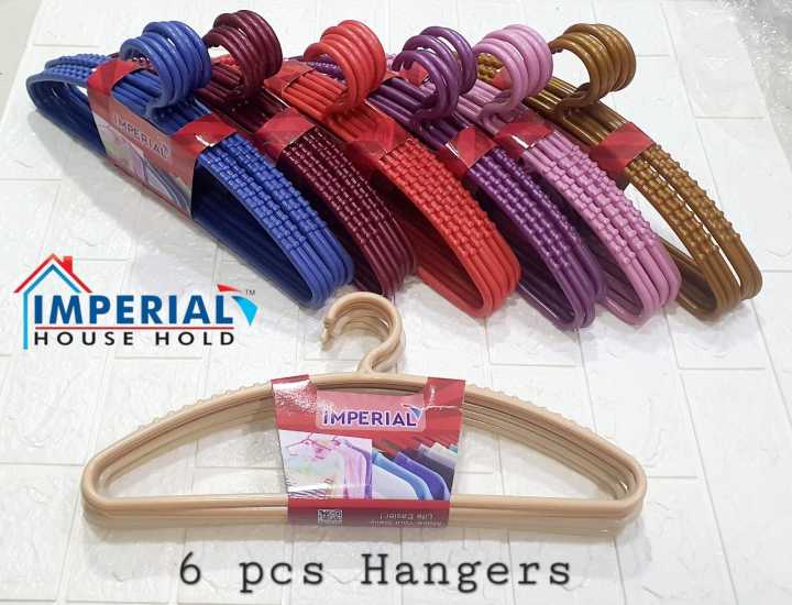 hanger 6pcs for hanging clothes large size.