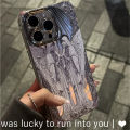 FundaNS flash mirror 12 Pro14 13 ne 15 light phone case suitable for retro European cupid angel aurora laser iPho Max I head protective cover luxury. 