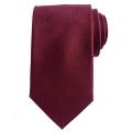 Solid Maroon Necktie Soft Polyester For Fashion, Formal Wear, Weddings, Prom, Celebration, parties, Unisex Classic Design. 
