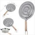 Simmer Ring Heat Diffuser A Slow Fire Ring Aluminum Heat Diffuser Handle distributer Pots Kitchen Double Boiler Gadget. 