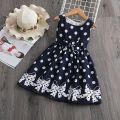 【BestGO】Dress Cheap Baby Summer Sleevss School Casual Wear Girls Tutu Child Clothes Dress for Kids Girl Sale. 