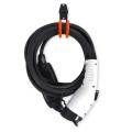for EV Charger Wall J-Hook Compatible with Electric Vehicle (EV) Charging Cable - Extra Protection Leading To a Clutter-Free Space (Black). 