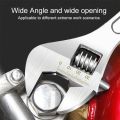Adjustable Wrench Overall Quenched Finely Polished Chrome Plated Manual Huhui Adjustable Wrench Handle 8 inch. 