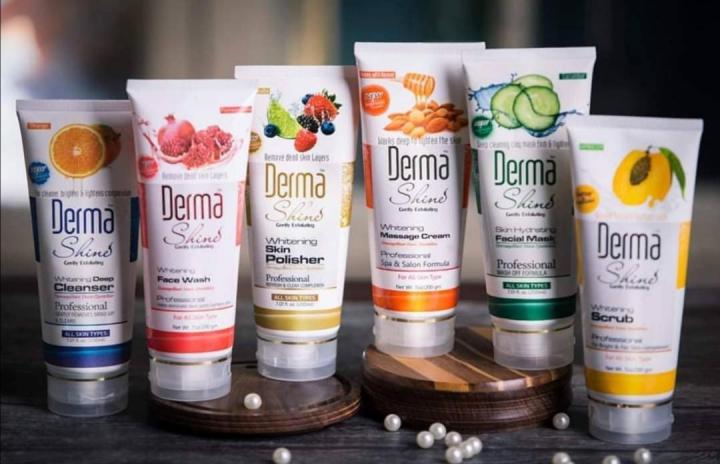 Derma-Shin facial kit Pack of 6 tube (100% original products ) 70ml Each