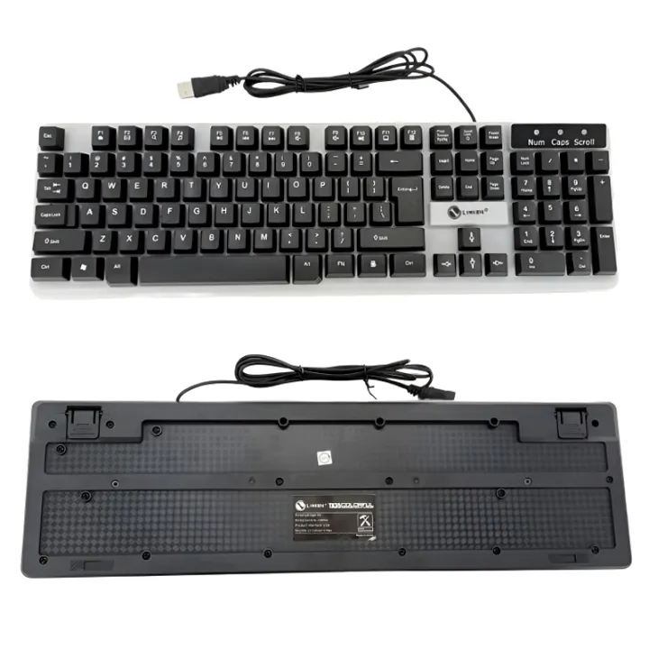 TX35 Limeide RGB Suspension Backlit Lightweight Luminous Wired Gaming ...