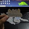 25pcs EID UL AZHA sticker pack for all muslims on eid holiday bakra eid baari eid badi eid eidi islamic chandraat aesthetic stickers. 