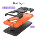 【Miga Plaza】For Sony Xperia L1/E6/XP2/G3311/G3313 Casing,[Shockproof] Tough Rugged Dual Layer Protective Case Hybrid Kickstand Cover. 