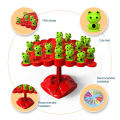 【2022 New】Children's Tole Frog Balance Tree Puta Stacked Leisure Parent-Child Interactive Desktop Toys. 