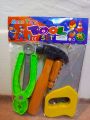 Plastic Hardware Tools Toys For Kids Super Tool Set Tool Set Toys For Kids Plastic Toy Construction Montessori Materials - 6 Pcs. 
