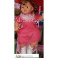 20 Inch Singing Fragrance  Talking Doll with Prame   Child Girl Baby Kids Gift Soft Toy. 