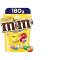 M&M Peanut 180 gram pouch. 