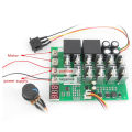 DC 10-55V 12V 24V 36V 48V 55V 100A Motor Speed Controller PWM HHO RC Reverse Control Switch with LED Display. 