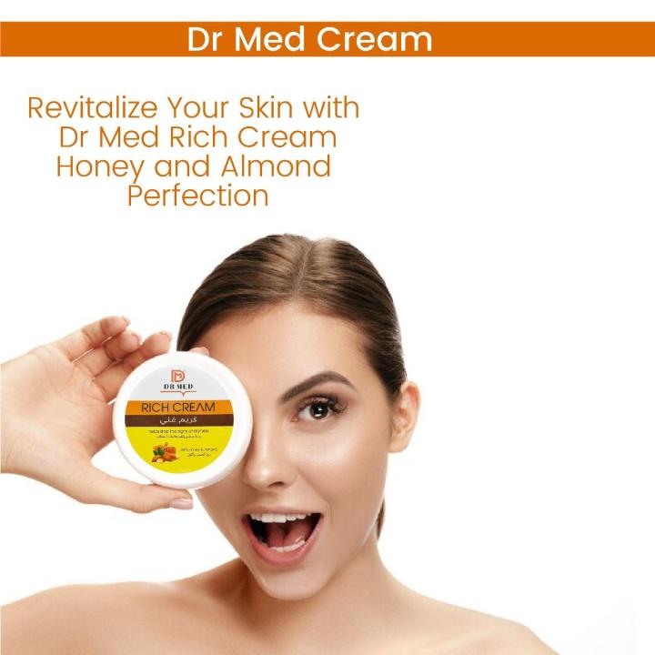 DR%20MED%20Rich%20Cream%20with%20Honey%20&%20Almond%20-%20Nourish%20Your%20Skin%20with%20Pure%20Delight%20100ML%20-%20Image%202