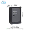 Digital Security Safe Locker NW-48 Grey Secure Cash, Jewelry, Id Documents Size; D 16" W 19" H 31.5”. 