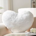 Heart Shape Love Cushion White. 