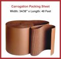 36/34 inche x  10/20/30/40/50 ft Packing material corrugated roll corrugated Sheet Wrapping paper cardboard sheet. 