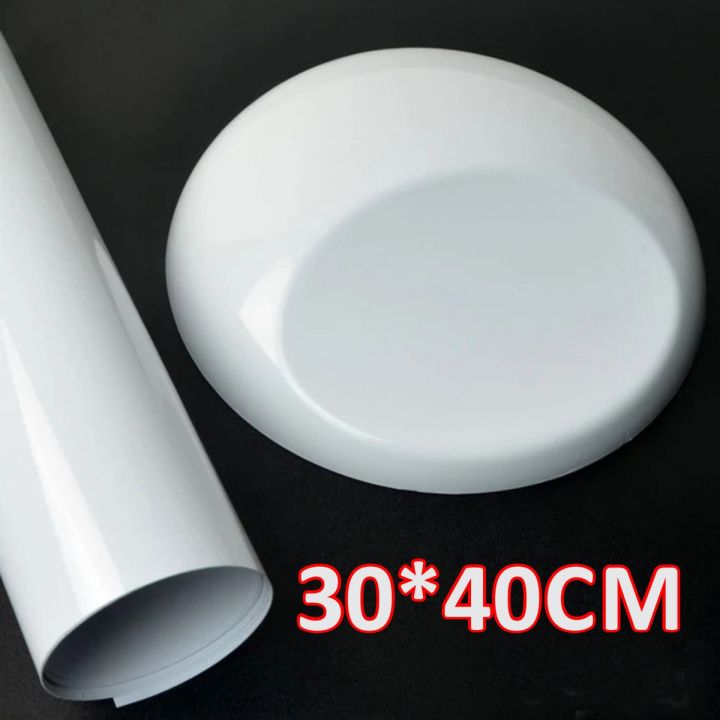 30cmx40cm Glossy White Vinyl Car Wrap Sheet Car stickers and Decals Motorcycle Car Styling Accessories Automobiles, Laptop Stickers, Mobile Stickers.