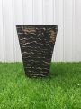 Beautiful Vase Guldan with flowers Size 8inch/ 8 inches - Flowers included - home and office table decoration Wall flower arrangement vase abstract minimalist décor woodlike vase planters Nordic Flower Ornament vase home decoration. 