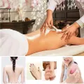 Gua Sha Facial Tool, Natural Jade Stone Guasha Board For Face Massage, Gua Sha Scraping Massage Tool. 