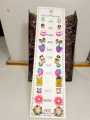 12 Pairs Fashion Stud Earrings Set Card for Girls – Cute Designs for Little and Young Girls. 