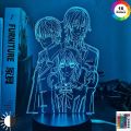 3d Lamp Anime Vampire Knight LED Night Light for Kid Room Decor Nightlight Birthday Gift Manga Vampire Knight Acrylic Night Lamp. 
