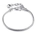 High Quality charm Snake Chain Fine Pandora Bracelet GIFT Fit European Authentic Charm Bracelet for Women DIY Jewelry Makingbead. 