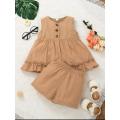 Adorable Baby Girl Casual Frock with Shorts: Comfortable Lawn Fabric for Stylish Comfort Trendy Casual Wear in Soft Lawn Fabric. 