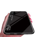 Vantime for Xiaomi Poco M3 Case Gradient Phone Back Hard Glass Cover. 