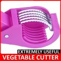 AABA MALL Kitchen Cutter Vegetable Fruit Cutter Slicer Multi Purpose Sharp Cuter Kitchen Gadget Tool for Banana Carrot Gobhi Cauliflower Cucumber Tomatoes Green Chili Almonds Cutting - Multi Purpose Easy. 
