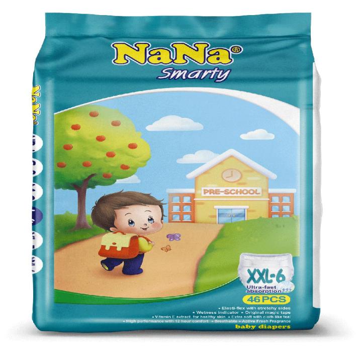 Nana Diapers Jumbo Pack XXL (46 pcs)