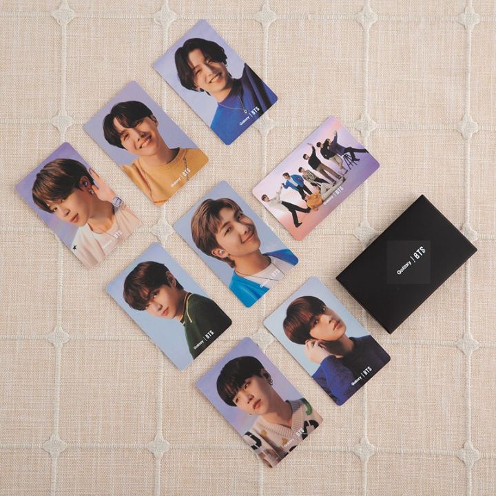 7pcs/set%20Kpop%20BTS%20SAMSUNG%20Galaxy%20Photocard%20Bangtan%20Boys%20Photo%20Cards%20-%20Image%202
