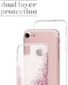 Case-Mate - iPhone 7 Case - WATERFALL - Cascading Liquid Glitter - for iPhone 7 / 6s / 6 - Rose Gold. 