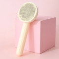 Pet Button Brush - 1 Push Remove Hair for Cats  Dogs Random Color. 