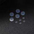 Piercing for Nose Ear Cartilage Discs with Round Ring Anti-sagging Piercing Healing Silicone Discs Fixed Rings Anti Hyperplasia. 