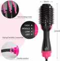 New Imported 3 in 1 Hair Dryer Brush Iron Hair Straightener Curler Comb Electric Blow Dryer With Comb Hair Brush Roller in pakistan. 