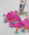 FLAMINGO 3D LED FAIRY LIGHT BATTERY OPERATED ROOM DECORATION LIGHT. 
