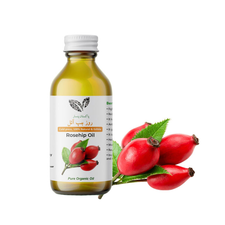 Rosehip Oil – 30 ml - For Anti Acne, Scars, Aging (روز ہپ) - Premium Quality