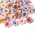 【Trusted】 Multicolor 3cm Daisy Flowers Artificial Jasmine Flowers For Wedding Home Room Decor Diy Wreath Craft Scrapbooking. 