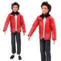 DIY Doll Casual Suit Ken Doll Clothes Overcoat Fashion Suit Ken Boy Clothes Cool Outfit Daily Wear Prince Ken Sportswear Children's Gift. 