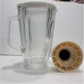 Juicer Mixer Milk Shake Glass Jug 1.5 liter Complete with Base For National Juicer Machine 1500ml Jug Blender Jug Juicer Jug Grinder Jug. 