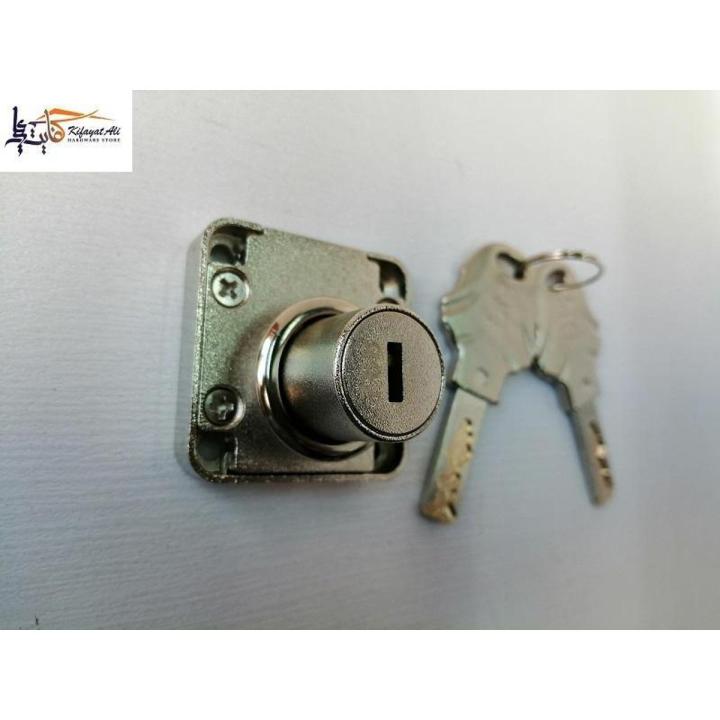 DRAWER LOCK 138-22 (19MM-3/4 WITH TWO COMPUTERIZED BRASS KEY