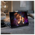 Anime Girl/ Cute Anime Girl  Laptop Back SKin - Laptop Skin Vinyl Sticker Decal, 12 13 13.3 14 15 15.4 15.6 inch Laptop Skin Sticker Cover Art Decal Protector Fits All Laptops (Digital Delights). 