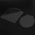 2mm Acrylic Sheet Clear for LED Light Base Signs DIY Display 6 Pcs. 