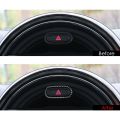 Carbon Fibre Warning Light Button Switch Cover for MINI Cooper F55. 