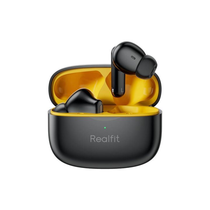 Realfit F3 ANC Active Noise Cancellation Bluetooth Earbuds – Battery Life: Up to 20 hours  HIFI Stereo Wireless Earphones Bluetooth Version: 5.0 realfit f3 pro   realfit f3 cover realfit f3 anc original earbuds original earbuds pro  Pro Edition for Realme