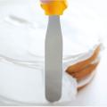3-in-1 Multi-Function Stainless Steel Cake Icing Spatula Knife Set, 3-Pieces. 