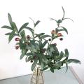 Kitchen Decoration Olive Fruit Branch Artificial Olive Branch Olive Branch Table Centerpiece Faux Olive Branch Arrangements. 