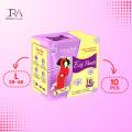 Ezi Pants Sanitary Pads Large Size  Maximum Coverage & Heavy Flow Protection  Pack of 10. 