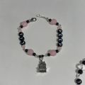 Lil peep lil Tracy castles themdx bracelet set GBC - G59 - emo - goth - music artist - peep - Gus - handmade. 